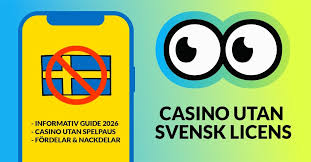 Casino utan svensk licens - Bästa platserna för spel utan licens Casino utan svensk licens - Bästa platserna för spel utan licens